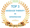 Top 3 massage terapy in