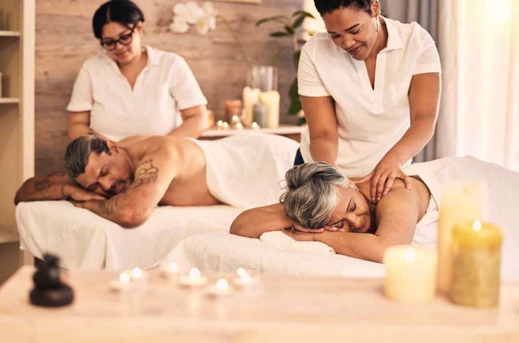 massage senior and a couple at the spa for their 2023 11 27 05 18 48 utc